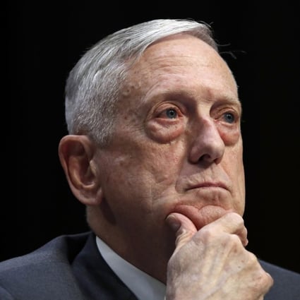 US Defence Secretary Jim Mattis is set to arrive in China on Tuesday. Photo: AP