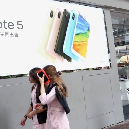 Exterior of the Xiaomi store in Mong Kok. Photo: Edmond So