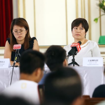 Jessica Tso (second left) said “enhanced education against sexual harassment is particularly important” in churches. Photo: Winson Wong