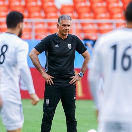 Iran head coach Carlos Queiroz has spoken out about what he perceives to be the overuse of the VAR system. Photo: EPA
