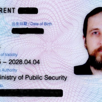 It took ‘Brent W’ 25 months to get a Chinese green card. Photo: Handout