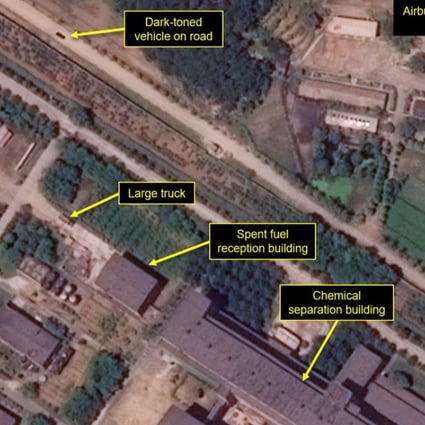 Satellite images of the Yongbyon Nuclear Scientific Research Centre suggest a number of upgrades to the site. Photo: Airbus Archives/38 North