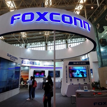 Shares of Foxconn Industrial surged to the daily 44 per cent limit on their debut in Shanghai. Photo: Reuters