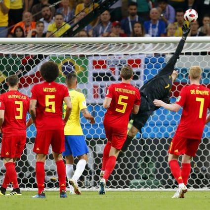 Fifa World Cup Victorious Courtois Says He Never Mocked England Keeper Pickford S Height South China Morning Post