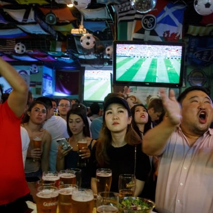 China’s vast number of fans are frequently targeted by overseas betting sites. Photo: Reuters