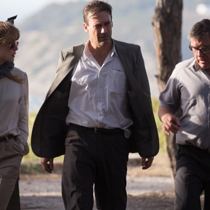 Rosamund Pike, Jon Hamm and Dean Norris in a scene from Beirut (category IIB; English, Arabic), directed by Brad Anderson. Photo: Sife Eddine El Amine