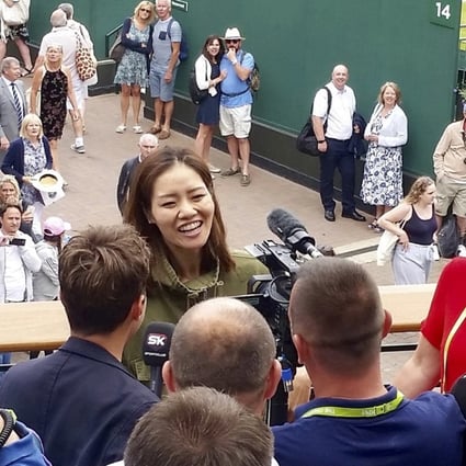 China tennis pioneer Li Na back at Wimbledon and still wowing fans. Photo: Christopher Johnson