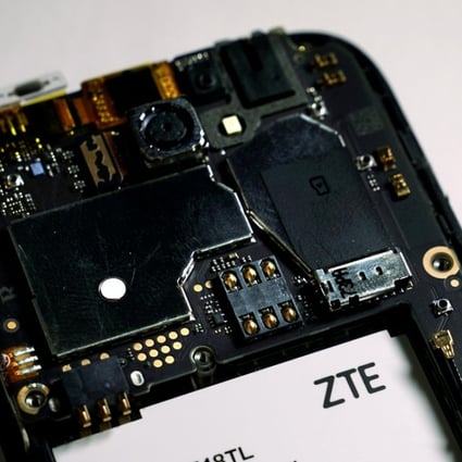 ZTE is edging towards a full lifting of US export ban but cash flow is said to be tight. Photo: Reuters