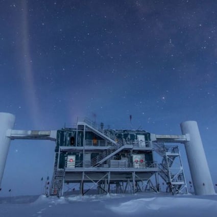 The Ice Cube Lab in Antarctica. Photo: National Science Foundation / Felipe Pedreros