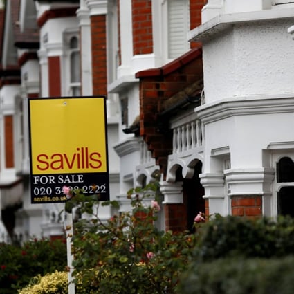 Prices in London fell by 0.5 per cent, with smaller apartments falling faster than bigger homes. Photo: Reuters