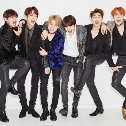 South Korean boy band phenomenon BTS are the first K-pop group to reach the top of the US album charts.