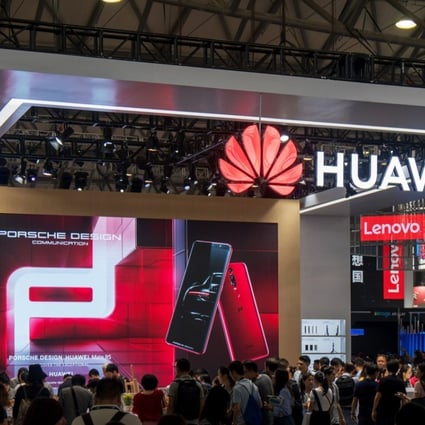 Huawei mobile segment chief Richard Yu Chengdong said Huawei is seeing its fastest handset shipment rate in years. Photo: AFP