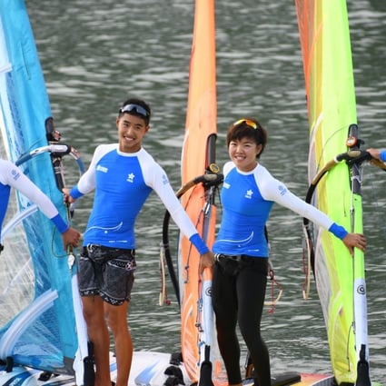 Ma Kwan-ching, Kikabhoy Rafeek, Hayley Chan and Michael Cheng. Photo: Chan Kin-wa