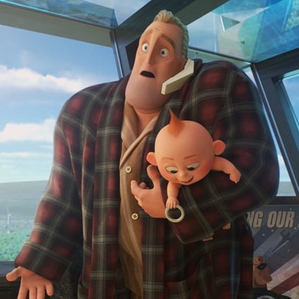 A still from Incredibles 2, Pixar’s sequel to its 2004 superhero comedy. Photo: Pixar