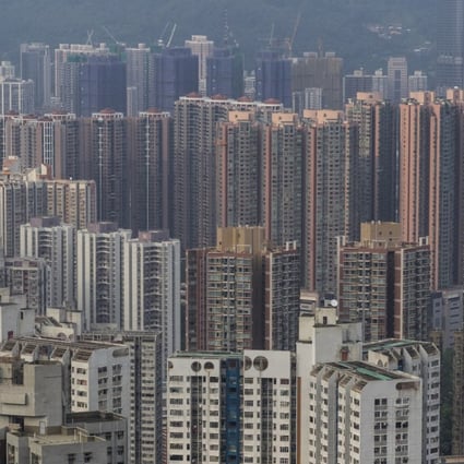 Public housing can be seen here in front of private developments in Hong Kong’s Kwai Chung and Tsing Yi districts. Photo: Martin Chan