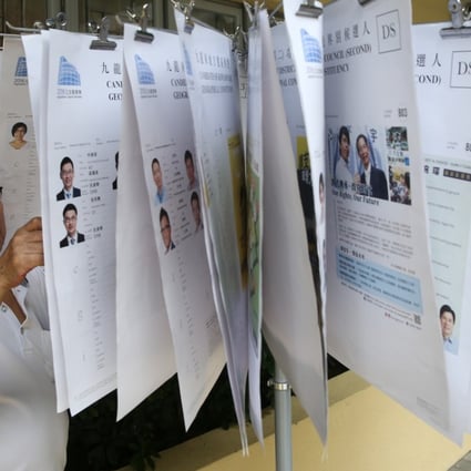 Voting for 2016 Legislative Council general election in 2016. Photo: Sam Tsang