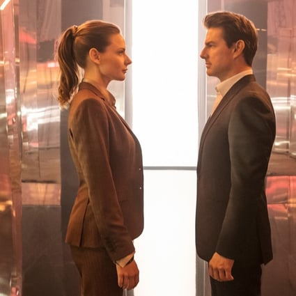 Rebecca Ferguson and Tom Cruise in Mission: Impossible – Fallout (category IIA), directed by Christopher McQuarrie and also starring Henry Cavill and Simon Pegg.