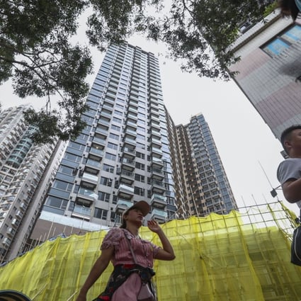 Exterior of the Upper East residential project in Hung Hom. Photo: Nora Tam