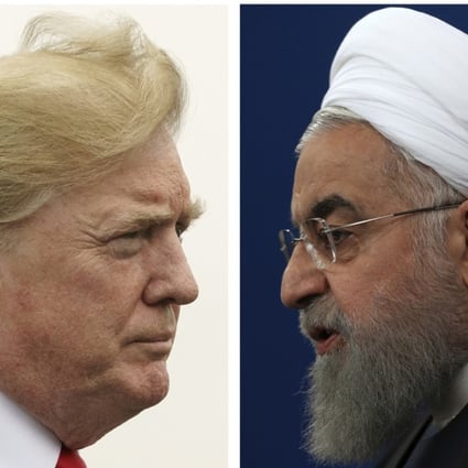 US President Donald Trump and Iranian President Hassan Rowhani. Photo: AP