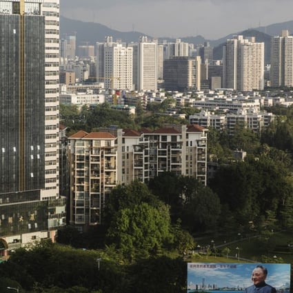 Shenzhen’s property market has cooled since curbs were implemented since 2016. Photo: Bloomberg