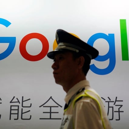 A Google sign is seen during the China Digital Entertainment Expo and Conference (ChinaJoy) in Shanghai, China, August 3, 2018. Photo: Reuters