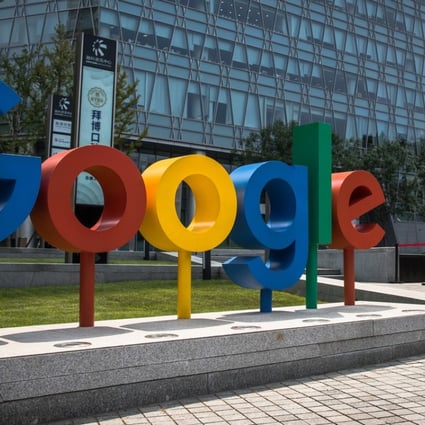 Google’s offices in Beijing. Photo: EPA