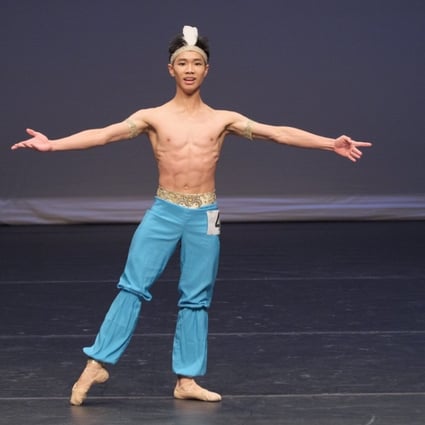 Jordan Chan Yeuk-hay won the Margot Fonteyn Audience Choice Award and a bronze medal at the Genée International Ballet Competition. Photo: Keith Sin.