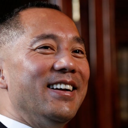 Guo Wengui fled to the United States in 2015. Photo: Reuters