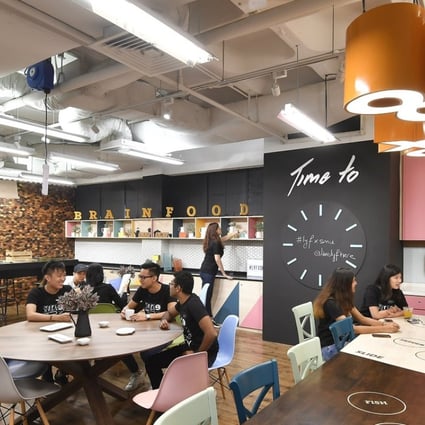 The lyf Social kitchen at lyf@SMU reveals the Ascott’s lyf brand collaboration on co-living concepts with Singapore Management University.