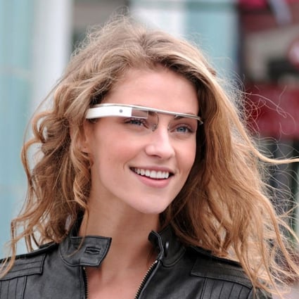 Google Glass glasses featured tiny cameras, on-lens displays and built-in microphones. Photo: AFP/ Google
