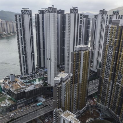 The Ocean Pride (left) and Parc City residential projects in Tsuen Wan West, where some new shopping malls are set to open. Photo: Felix Wong