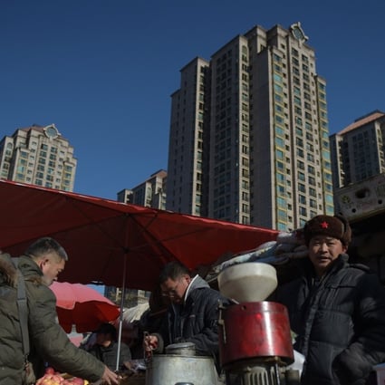 Rents in Beijing (pictured above) have soared 10 per cent so far this year. Photo: AFP