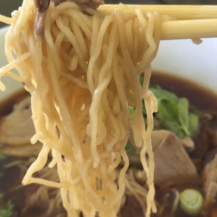 Rodded Restaurant’s famous duck noodles in Thai Town, east Hollywood, Los Angeles, the US. Photo: Charley Lanyon