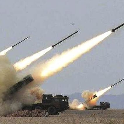 A PLA rocket launch drill in a high-altitude area. Photo: wemedia.ifeng.com