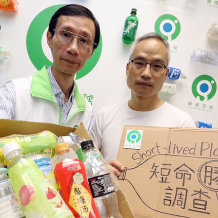 The Green Earth’s executive director Edwin Lau Che-feng (left) and Hahn Chu. Photo: Dickson Lee