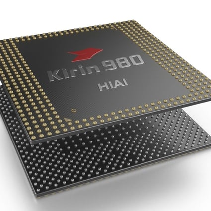 Huawei Technologies, the world's largest telecommunications equipment supplier, introduced its new Kirin 980 system on a chip at the IFA trade show in Berlin, Germany, on August 31, 2018. Photo: Handout