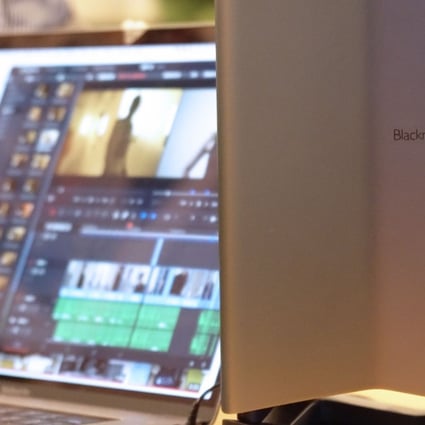 The Blackmagic eGPU provides the video processing horsepower needed for editing videos or playing graphics-intensive video games on smaller, less powerful laptops. Photos: Derek Ting