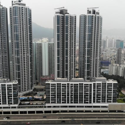 Sun Hung Kai Properties' Cullinan West II above the Nam Cheong MTR station. Photo: Roy Issa