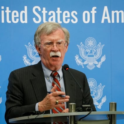 President Donald Trump’s national security adviser, John Bolton, threatens action against ICC judges if they proceed with an investigation into alleged war crimes committed by Americans in Afghanistan. Photo: Reuters