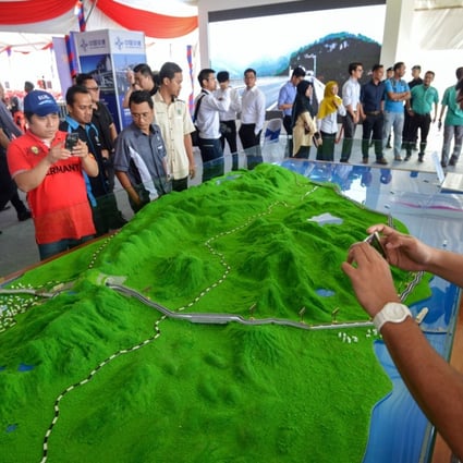 The East Coast Rail Link in Malaysia is among the projects suspended after the election of Prime Minister Mahathir Mohamad in May due to concerns their benefits would be “lopsided” in China’s favour. Photo: Xinhua