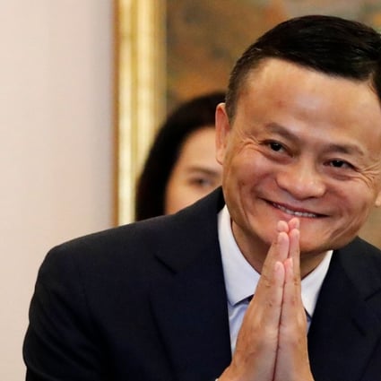 Alibaba co-founder Jack Ma today set out his vision for New Manufacturing, arguing companies that don’t adopt new technology will be left behind. Photo: AFP
