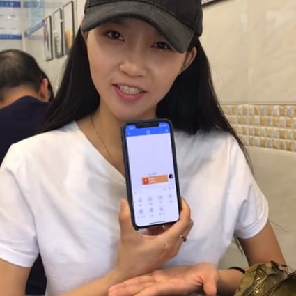 A screenshot from independently produced documentary Bitcoin Girl, available on streaming video service iQiyi, shows the titular cryptocurrency user, who is known by her online name He Youbing. Photo: iQiyi