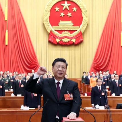 Chinese President Xi Jinping has put himself at the centre of the party since taking power in 2012, designating himself as its “core” and heading dozens of policy committees. Photo: AP