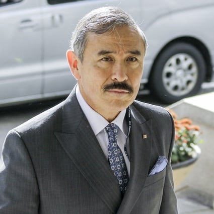 Harry Harris, the ambassador to South Korea, at the Ministry of Foreign Affair in Seoul on September 11, 2018. Photo: Alamy Live News
