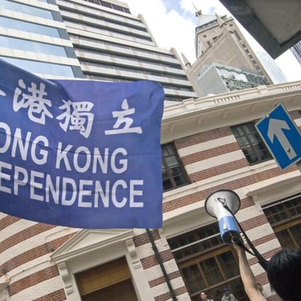 Police recommended in July that the Hong Kong National Party be outlawed for posing an ‘imminent threat to national security’. Photo: EPA