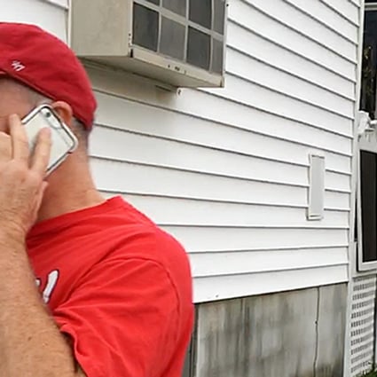 Mark Judge outside a friend's home in the seaside holiday village of Bethany Beach. Photo: The Washington Post