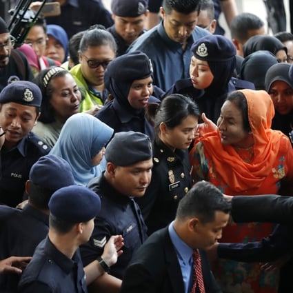 Rosmah Mansor arrives at Kuala Lumpur High Court. Photo: AP