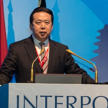 French police have launched an investigation into the whereabouts of Chinese Interpol chief Meng Hongwei. Photo: Xinhua