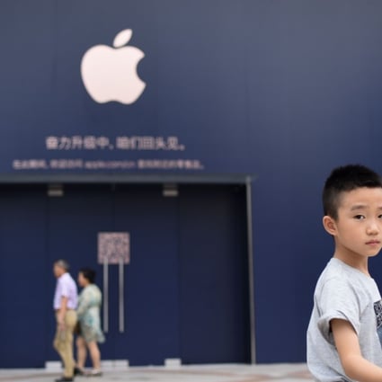 China’s economy has had a reputation for piracy and counterfeits of brands such as Apple. Photo: AFP