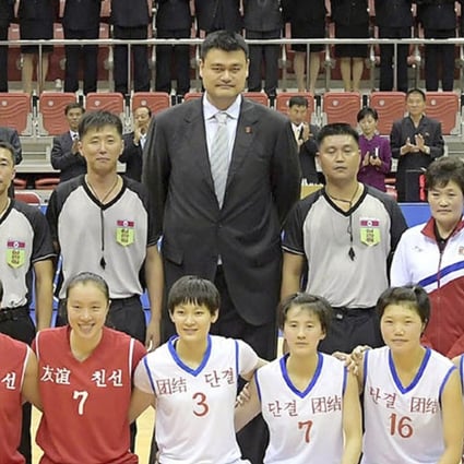 Yao Ming Adds Stardust As North Korea And China Show Unity Through Basketball South China Morning Post